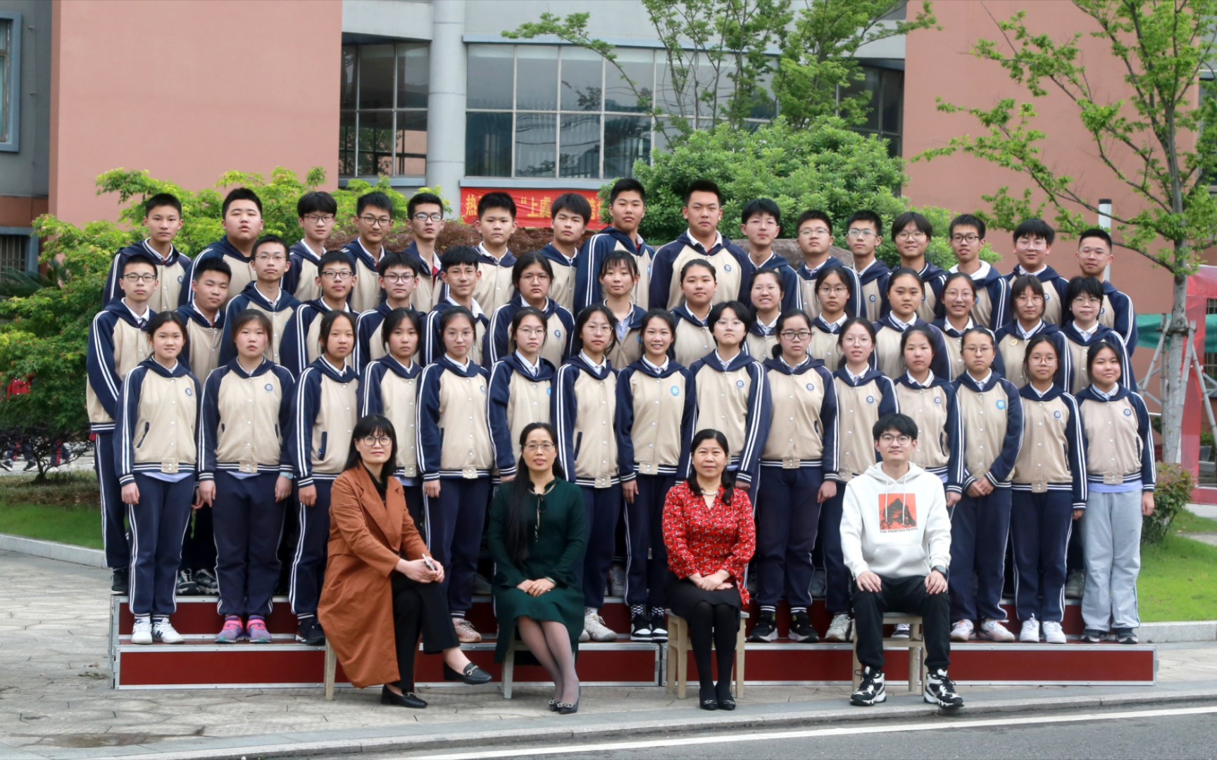 上虞实验中学校花图片