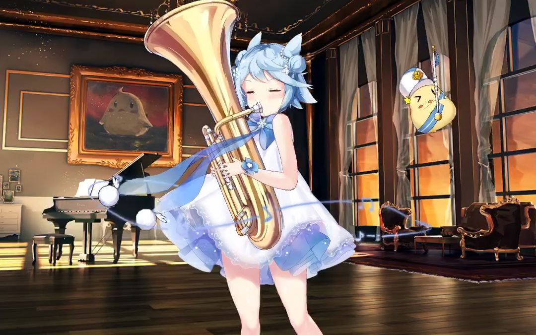 【碧蓝航线】吹雪live2d皮肤展示