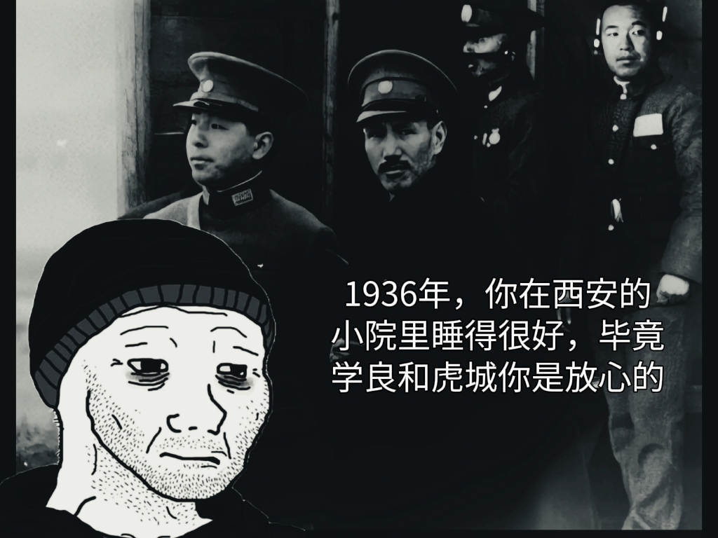 1936年,你在西安的小院里睡得很好,毕竟学良和虎城你是放心的哔哩哔哩bilibili