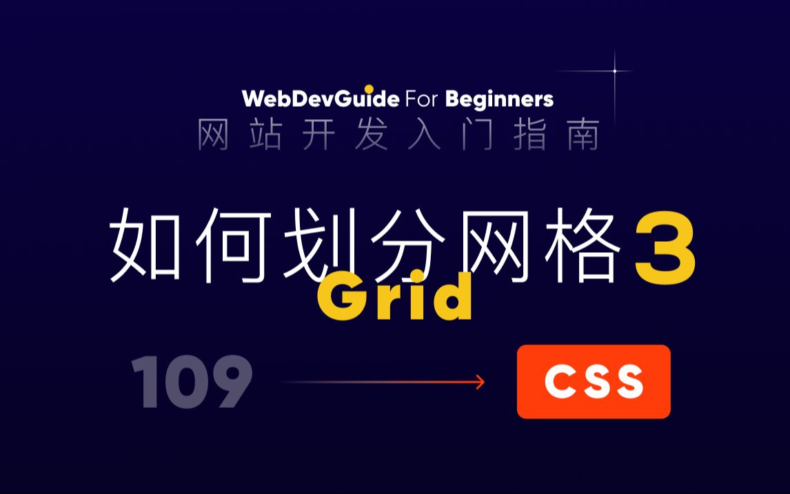 [网站开发入门指南109] Grid网格划分3 auto和minmax gird布局| html css 零基础入门教程哔哩哔哩bilibili