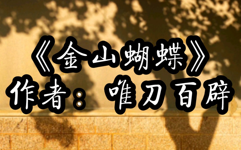 BG推文《金山蝴蝶》异国情缘/穿越时空/民国旧影/市井生活/勇敢坚定唐人街少女VS坏脾气美国排华愤青,妥妥的男主打脸真香现场~作者缓缓道来,很有韵...