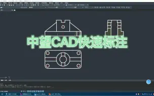 Descargar video: 中望CAD快速标注尺寸