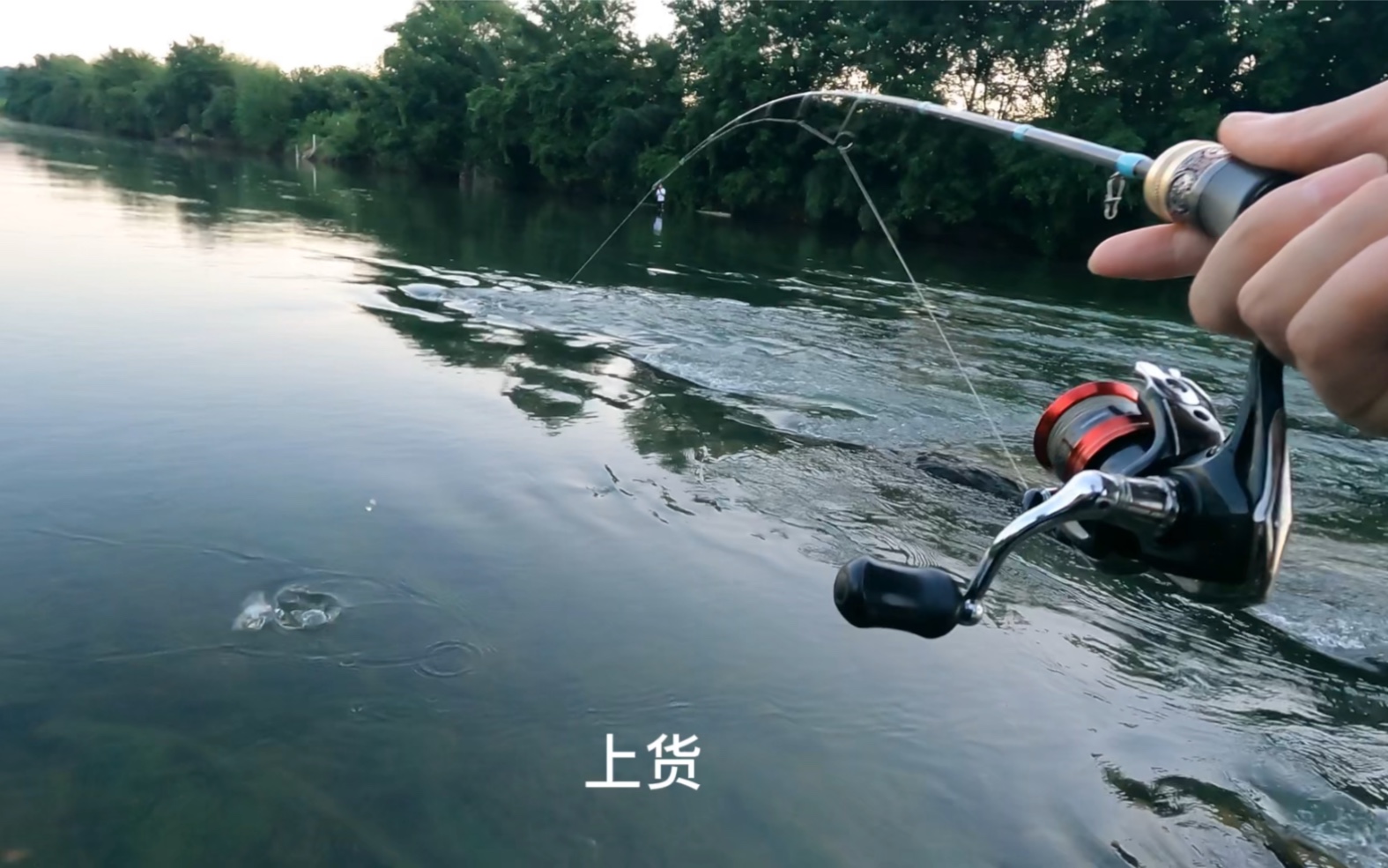 飞蝇钩狂拉大眼鳊!这环境也太好了!哔哩哔哩bilibili