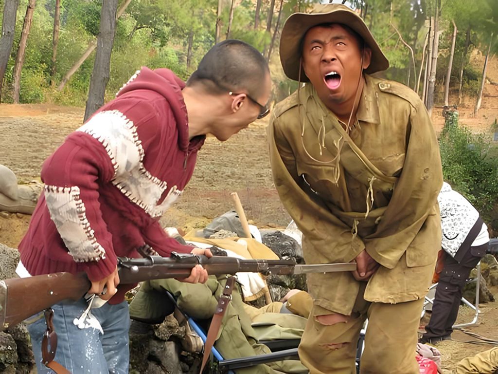 回忆杀!(我的团长我的团)当年幕后剧照