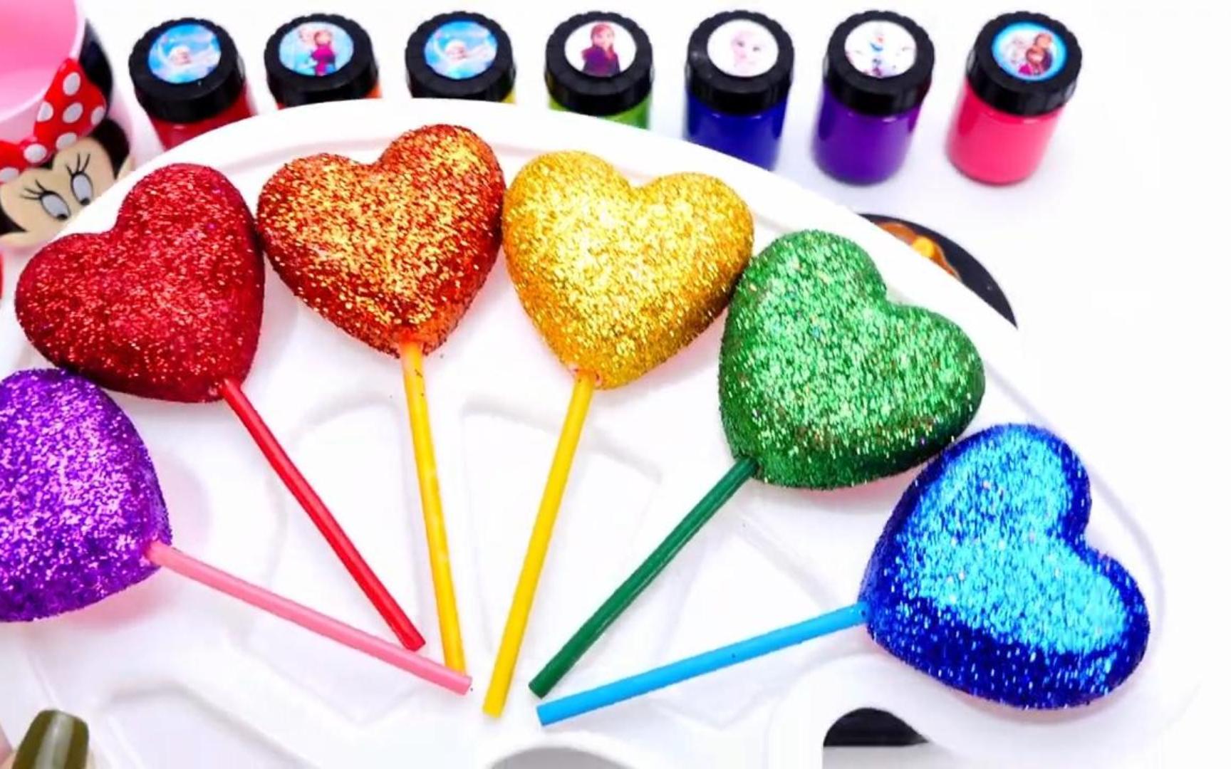 五彩缤纷棒棒糖