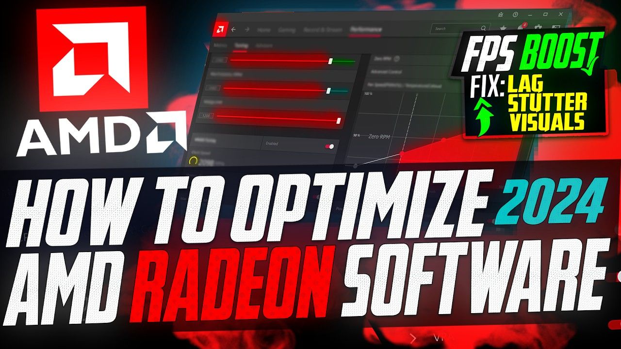 【AMD Radeon Settings】2024最新A卡优化设置助你获得最佳游戏体验!网络游戏热门视频