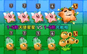 Download Video: 1-5阶天使星VS1-5阶充能柚！两个能量武器家族的成员，谁更强？