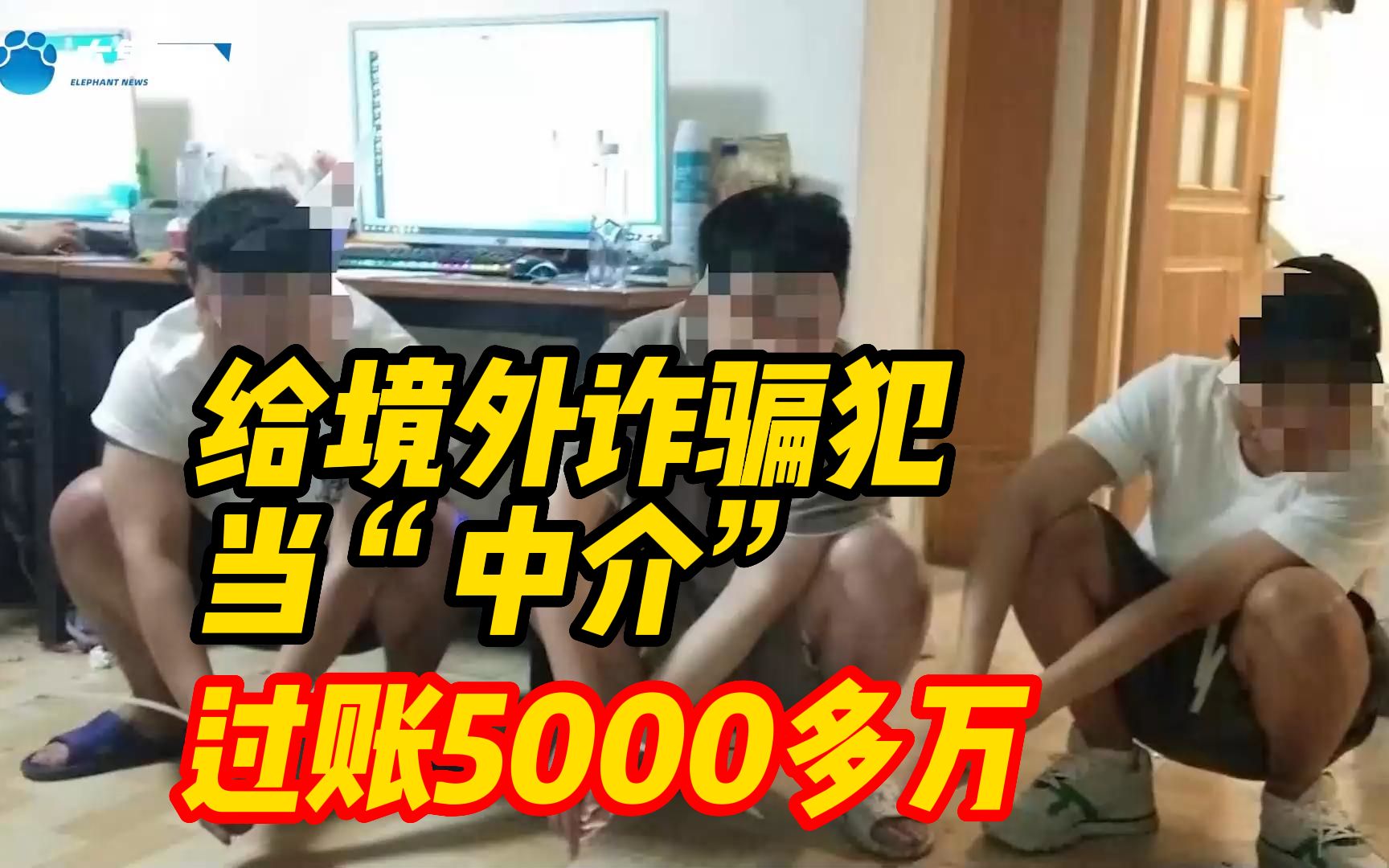 给境外诈骗犯当“中介”过账5000多万,三嫌犯在郑州落网哔哩哔哩bilibili