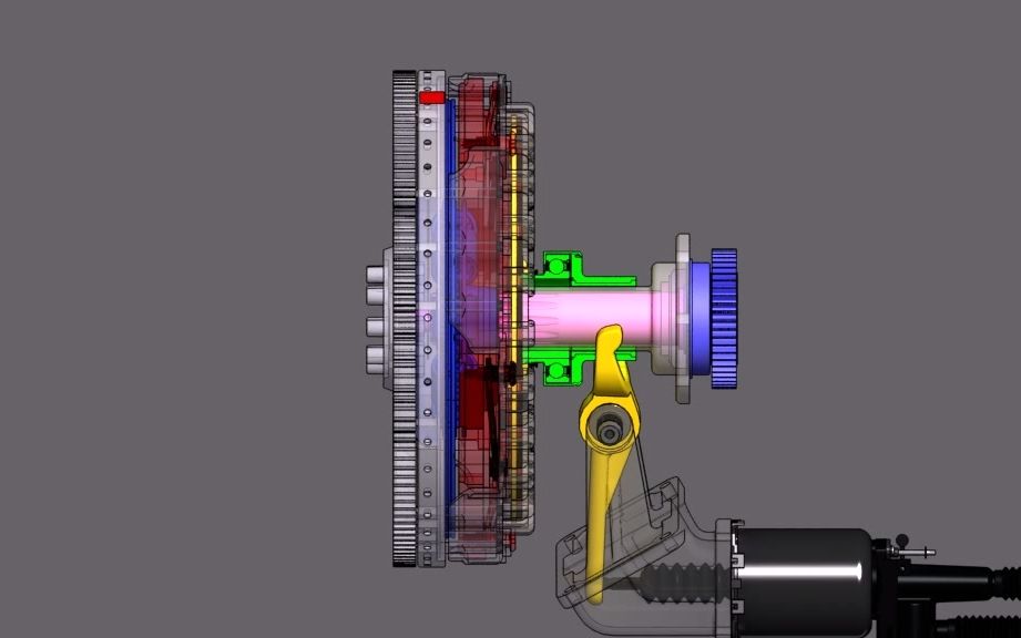 [图]19、离合器组成及工作原理介绍V1 Introduction of clutch composition and working principle