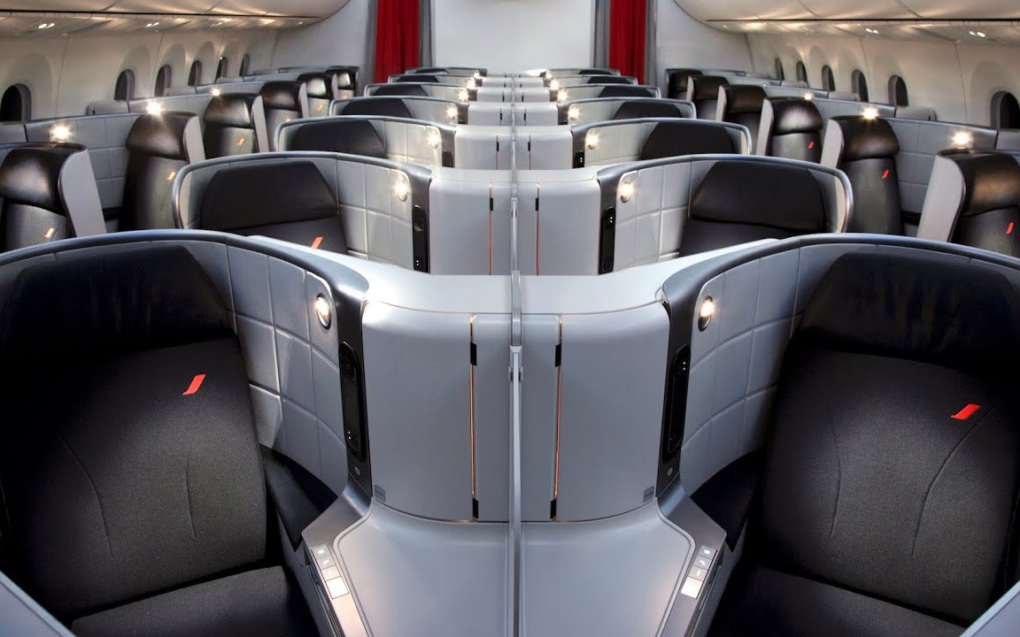 豪华旅行专家法国航空波音7879商务舱飞行报告巴黎马累