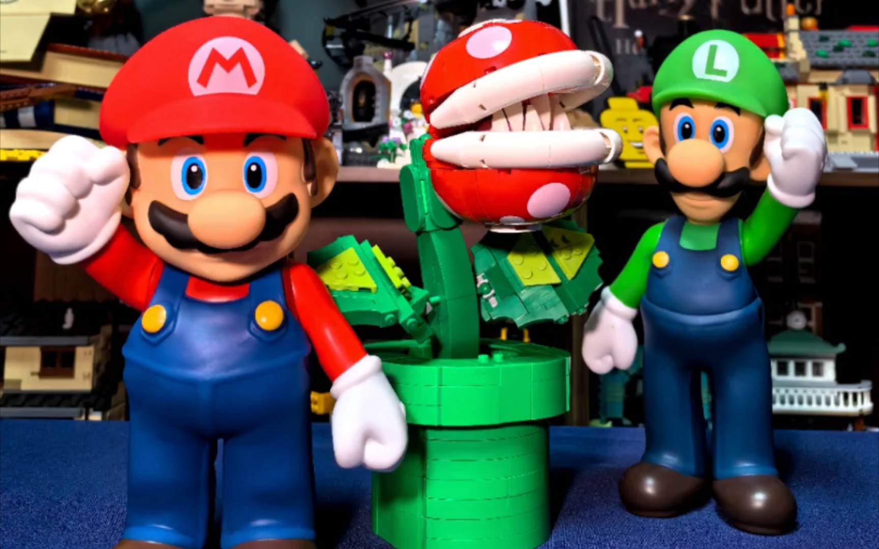 乐高马里奥新品开箱-71426吞食花