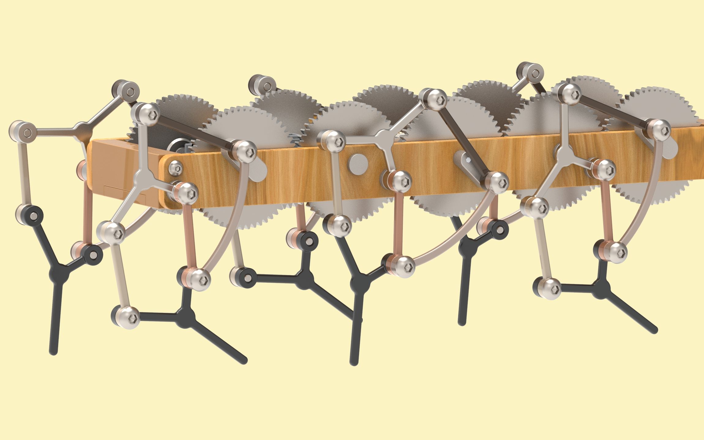 活动  六足仿生机构