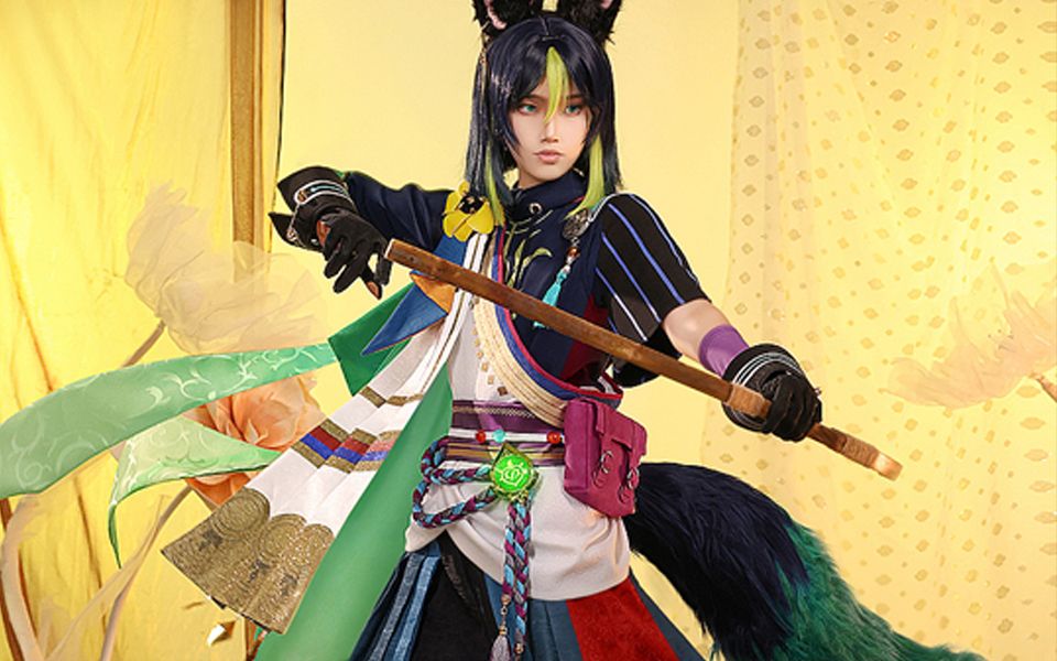 提纳里【原神cos服教程】-不会打篮球的鲲鲲-动漫-哔哩哔哩视频