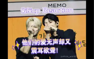 Скачать видео: 【Sventeen 佑灰cp】韩娱人看佑灰cp-Reaction ,在无人的角落，他们的爱无声却又震耳欲聋！