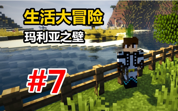 【bill】《Minecraft》生活大冒险#7玛利亚之壁哔哩哔哩bilibili