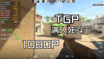 Download Video: 13600KF CS2 死斗 帧数一般般