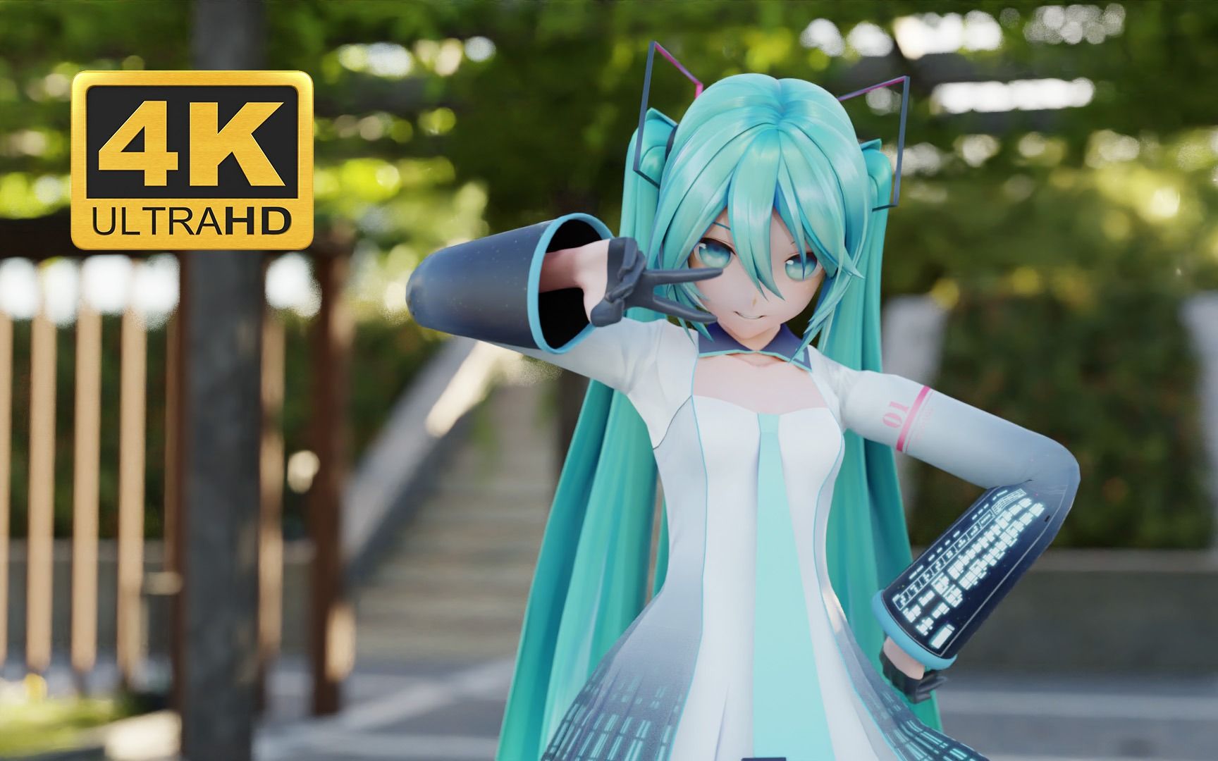 [图]【Cycles/4K60FPS/MMD】MIKU - 恋愛裁判