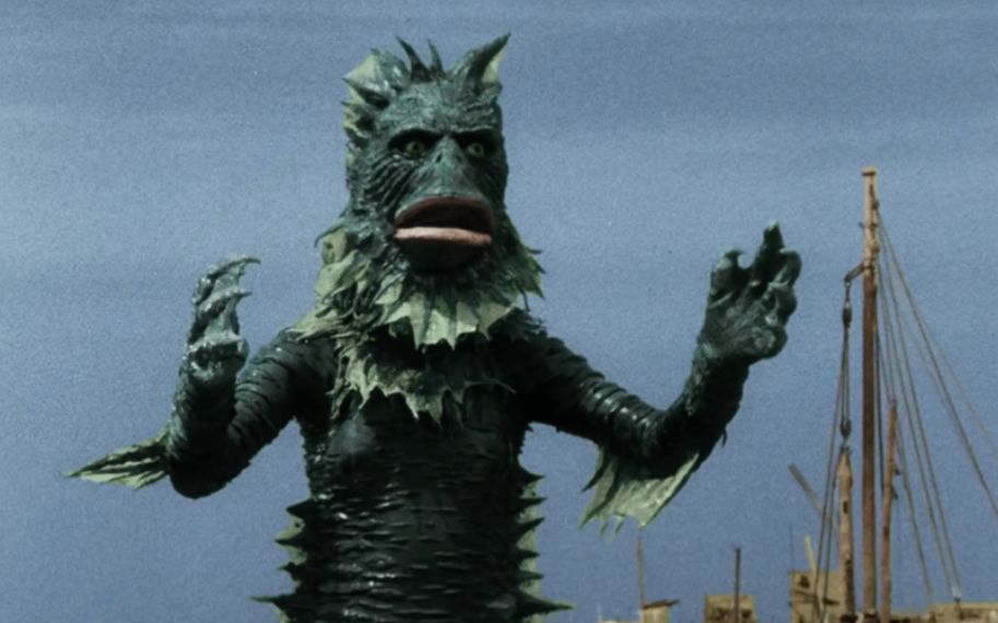 「怪兽进化史」海底原人 拉贡(一代目)_哔哩哔哩_bilibili