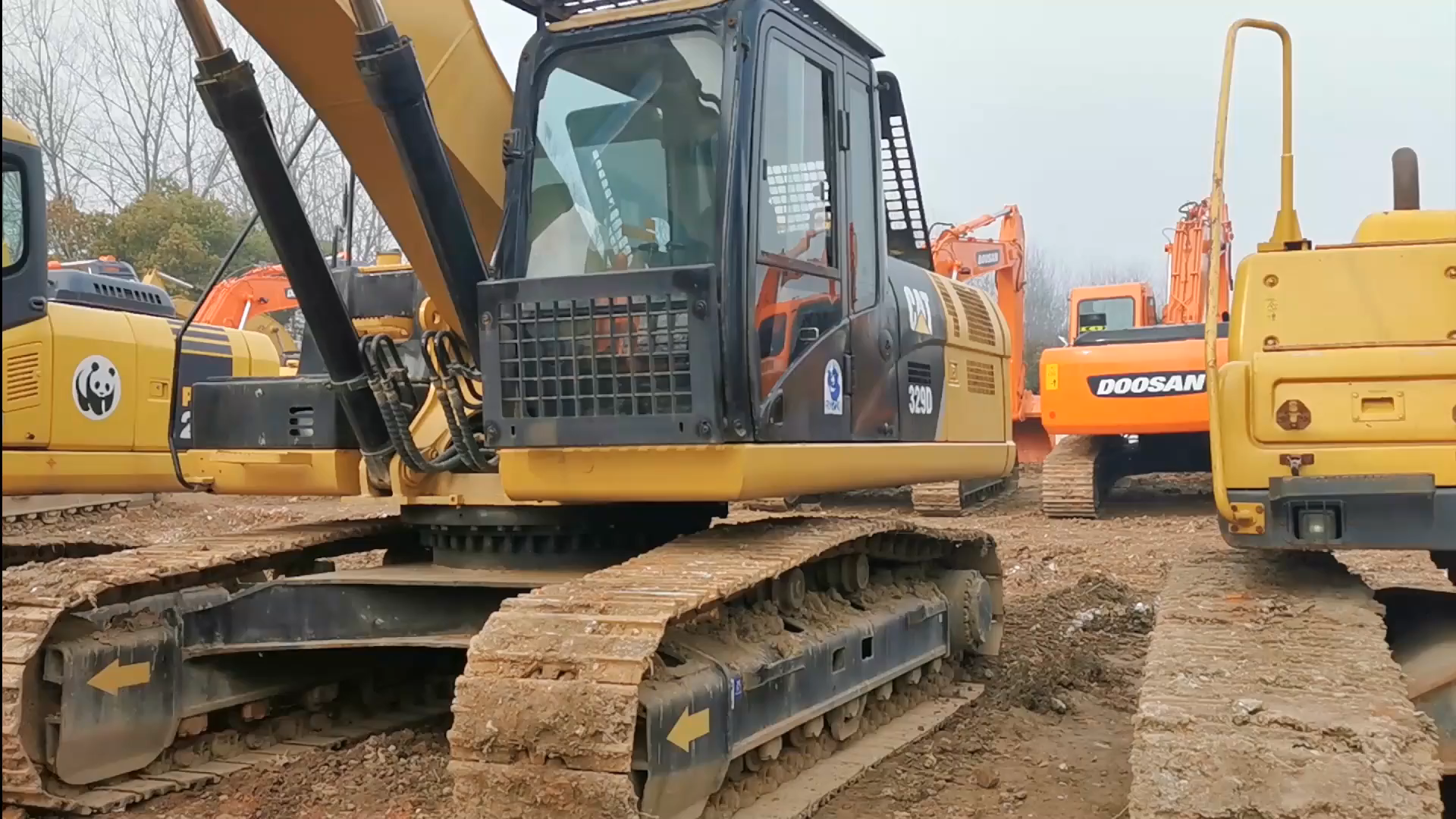 卡特329d二手挖掘机.