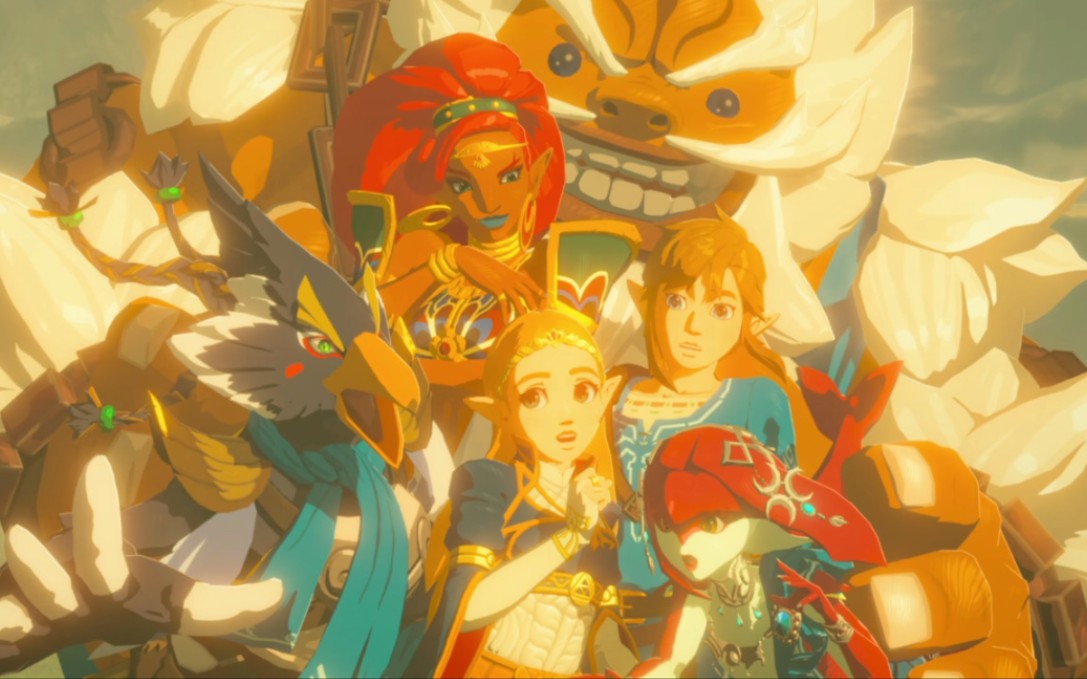 塞尔达 呀哈哈演示拔大师之剑