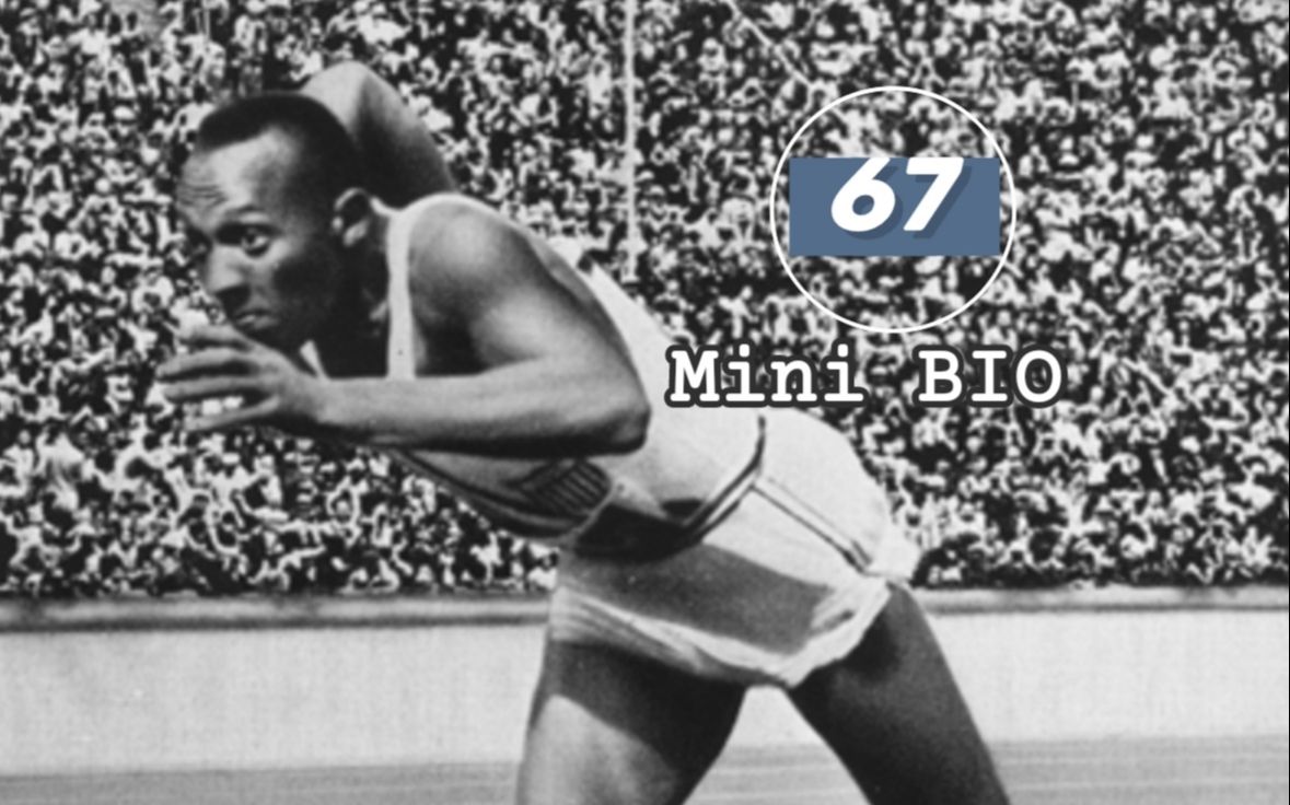 【Mini BIO】迷你人物纪录片系列67:Jesse Owens(杰西ⷦ짦–‡斯)【自制中英双字幕】哔哩哔哩bilibili