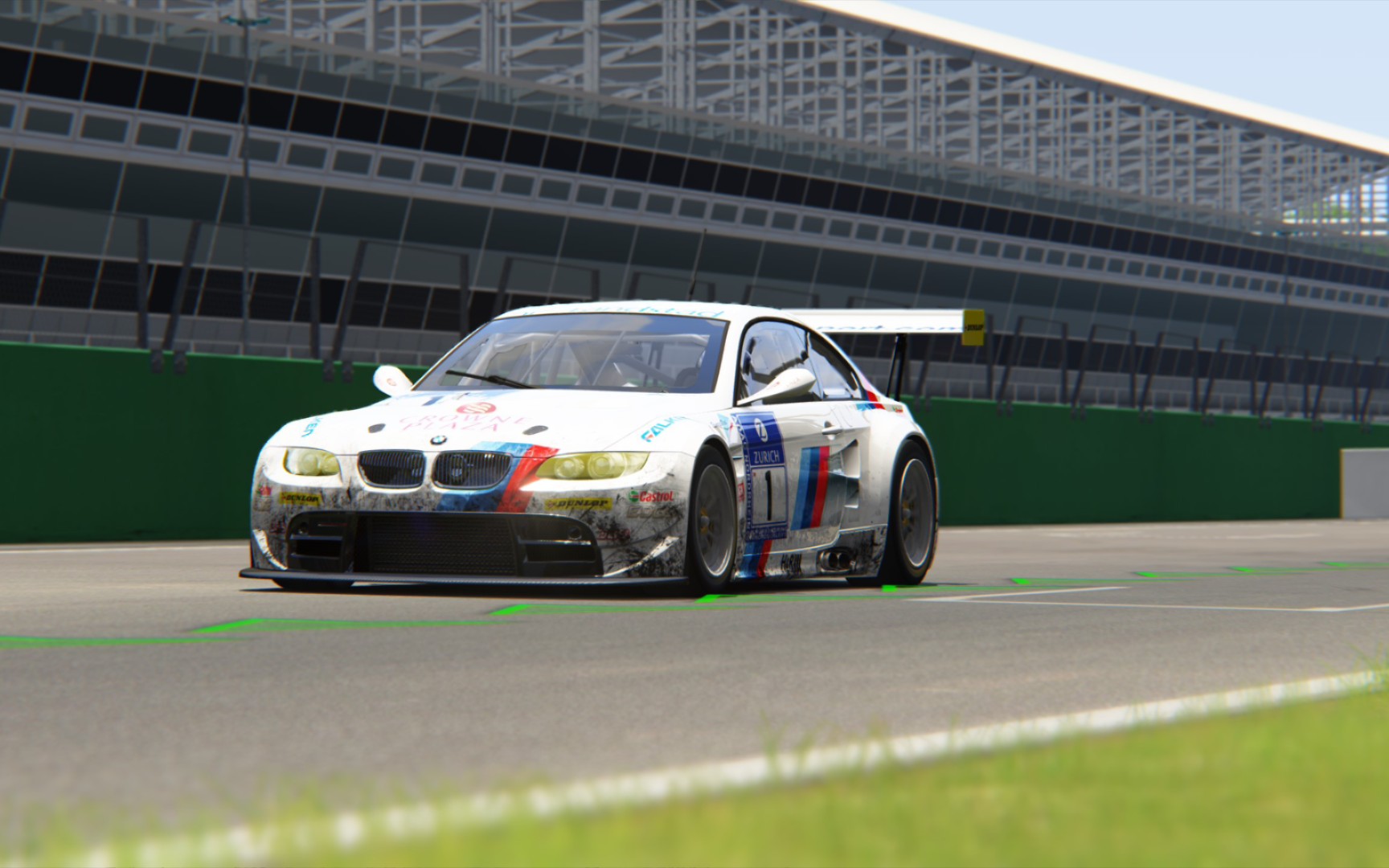 【神力科莎/assetto corsa】宝马e92 m3 gt3意大利蒙扎赛道单圈圈速