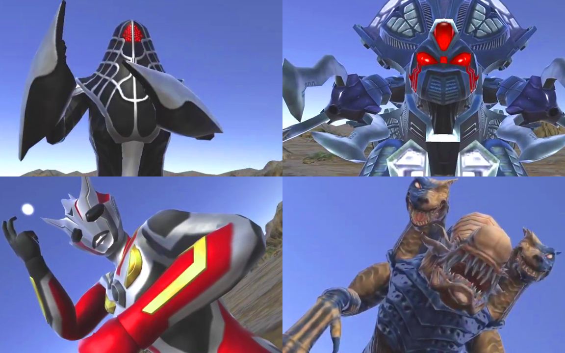 奥特怪兽决斗驯兽师其他平成奥特曼篇必杀技展示