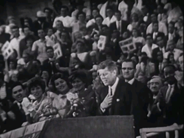 【JFK】THE NEW FRONTIER 约翰ⷨ‚殺𜨿ꮐ‹在1960年民主党全国代表大会提名接受演说——“新边疆”哔哩哔哩bilibili