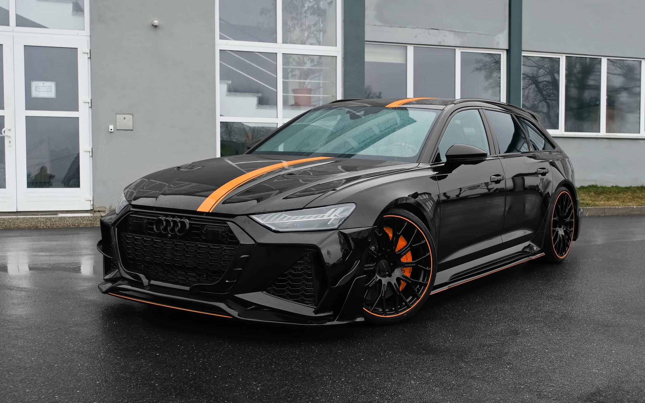 【4k】买最新鲜的菜!2020款奥迪 rs6 from mansory