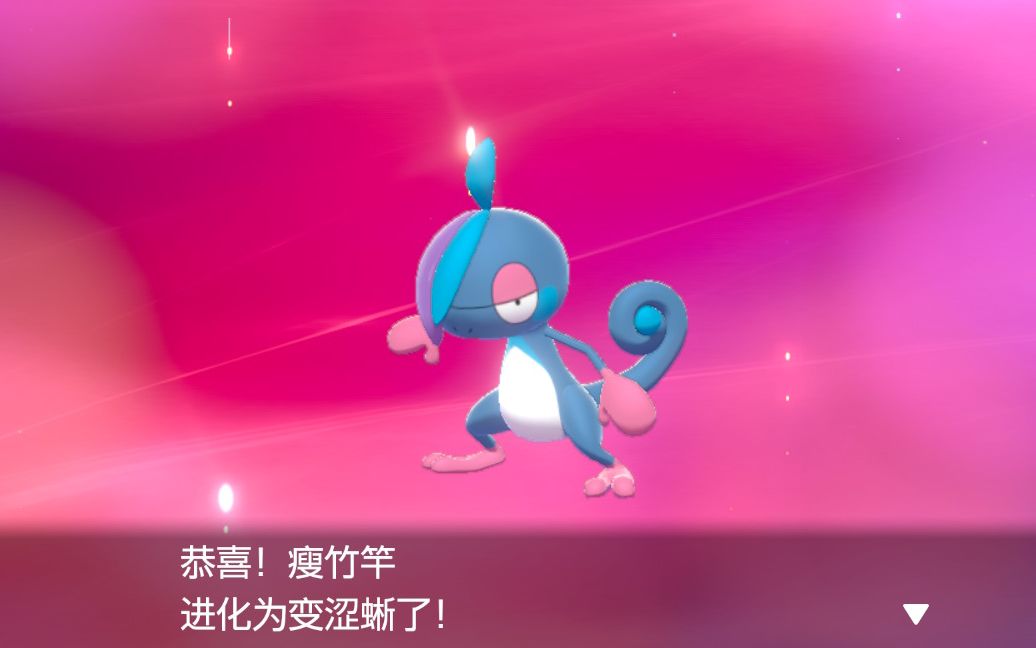 m的宝可梦剑盾进化8闪光变涩蜥