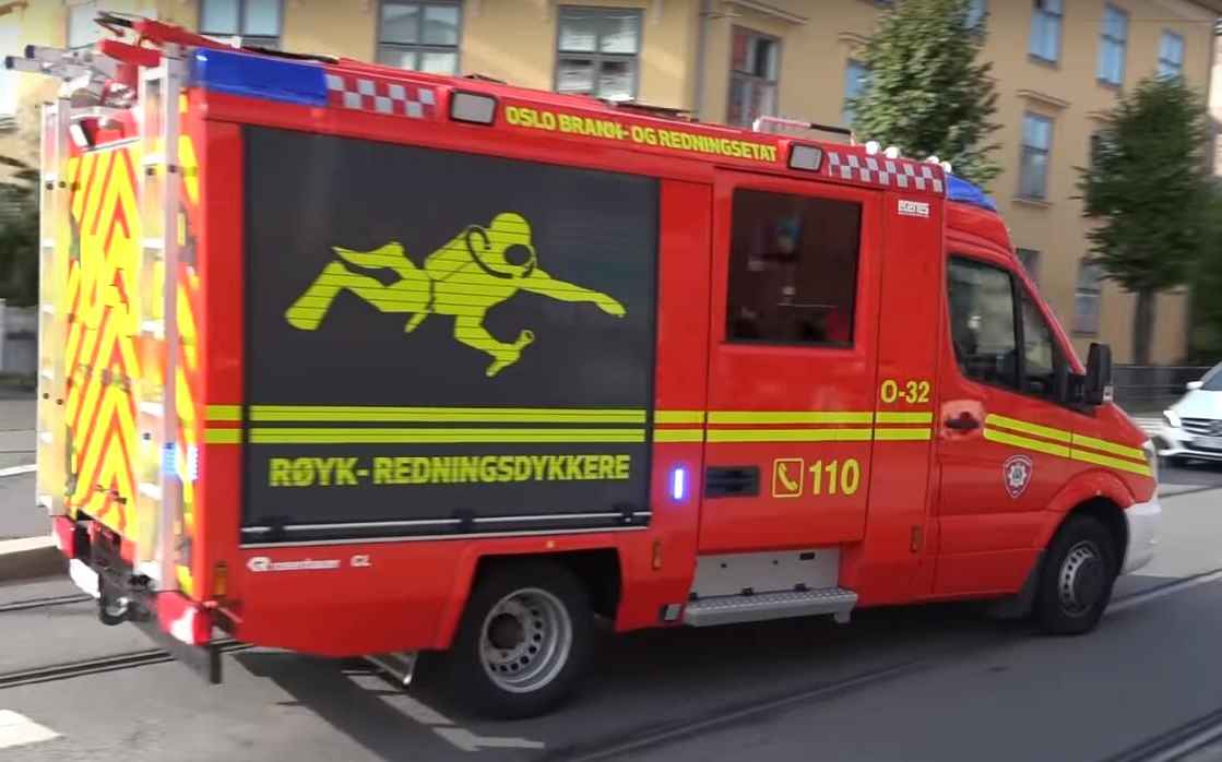 挪威消防车图片