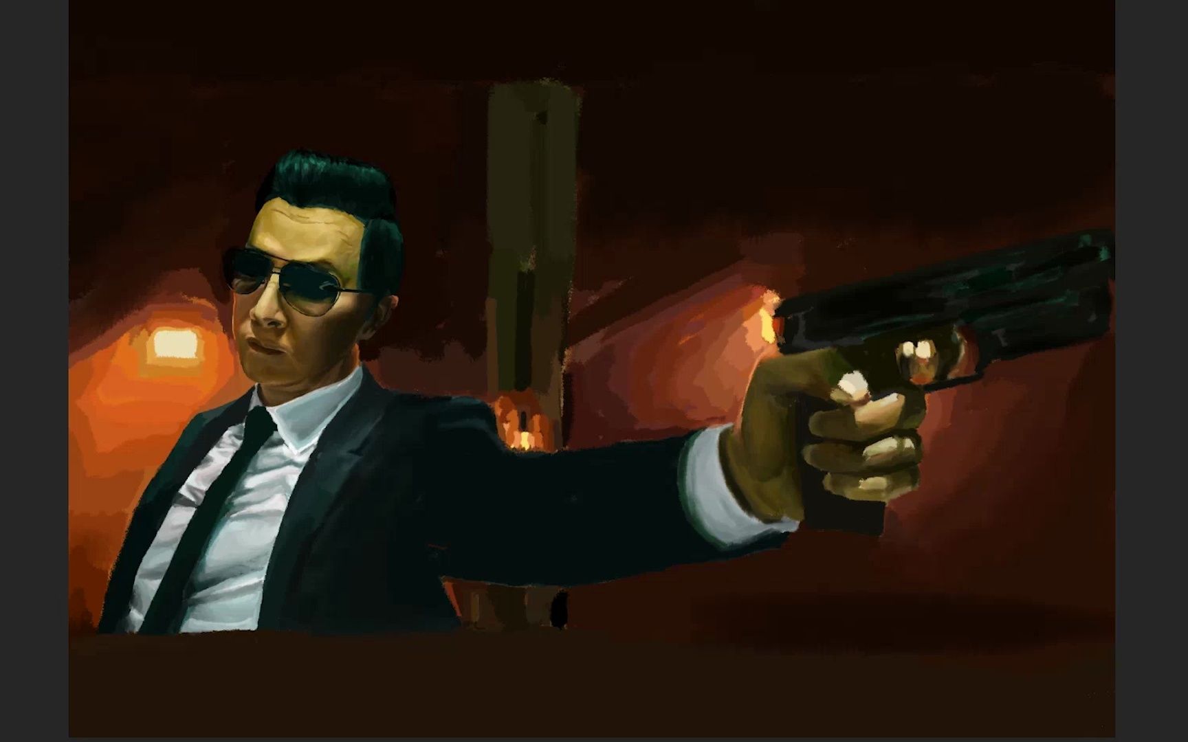 板绘19|疾速追杀4|甄子丹|john wick 4