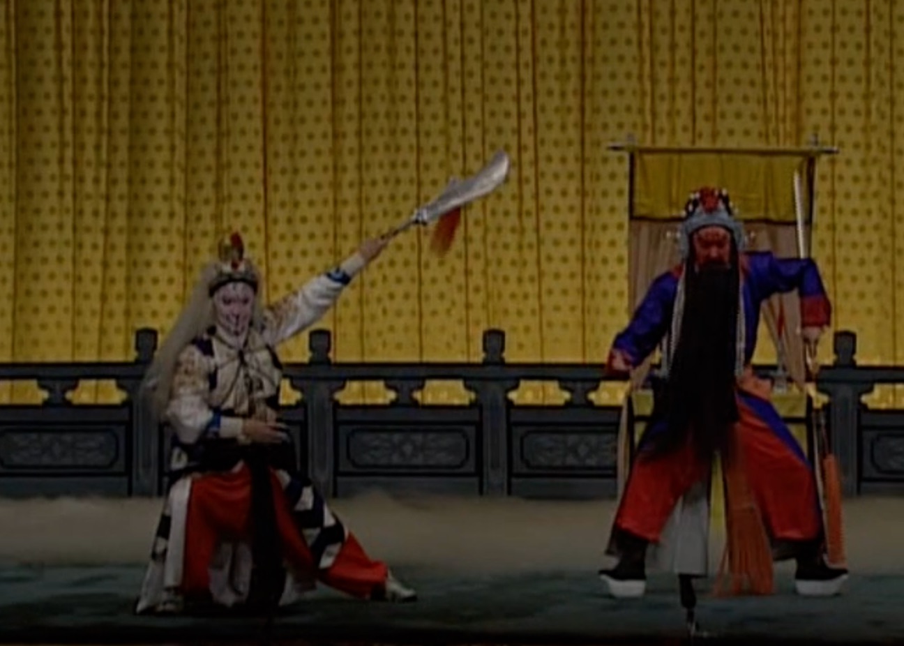 京剧《白猿教刀》李阳鸣 李继春