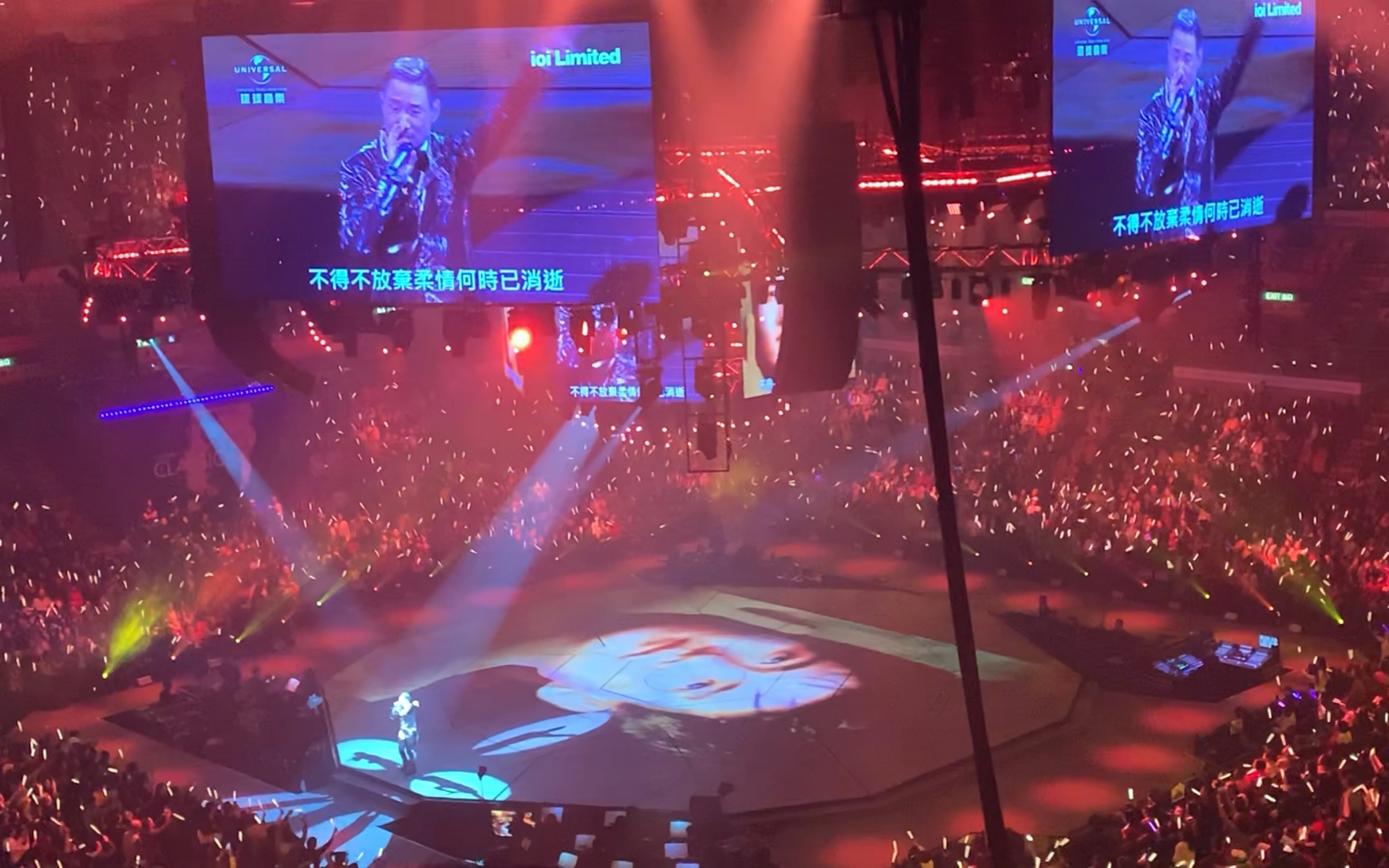 张学友香港演唱会现场amour情已逝