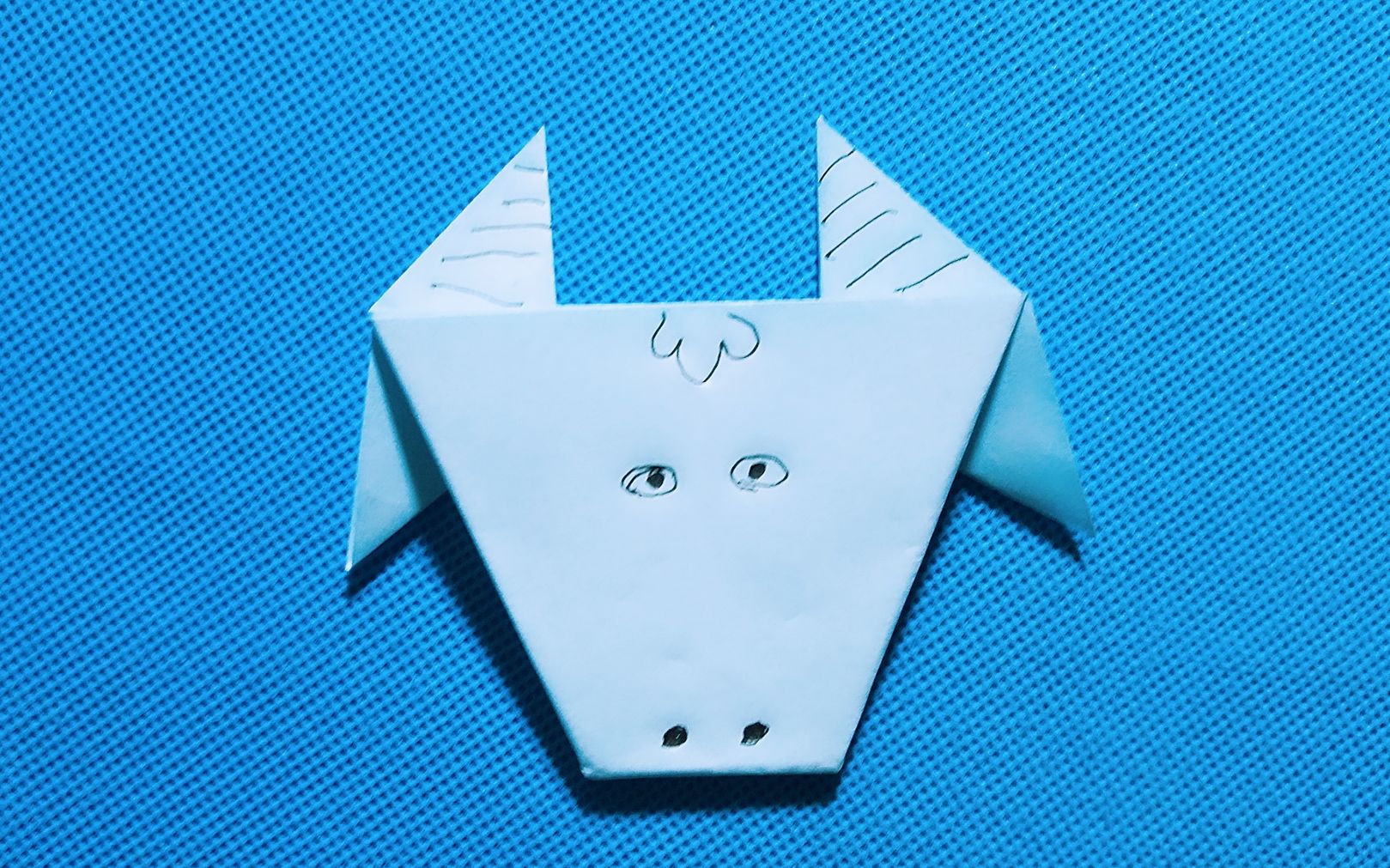 【折纸教程】折纸王子:小牛头折纸大全教程讲解详细一