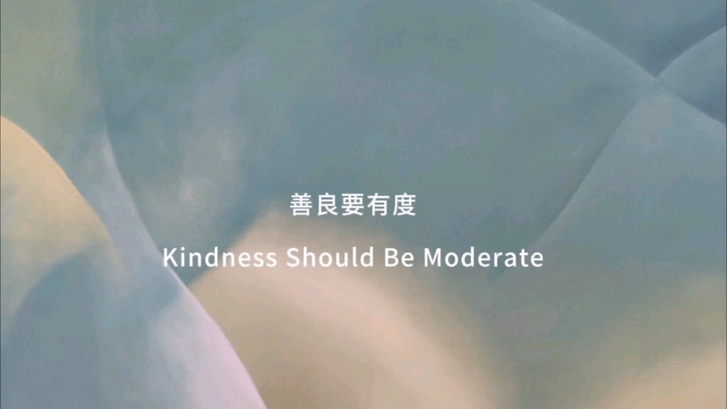 善良要有度Kindness Should Be Moderate哔哩哔哩bilibili