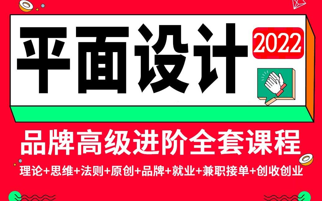 【平面设计高级进阶】2022高薪升职必学进阶系统课程,从理论思维到实战/原创品牌品牌全案/就业接单创收/职业规划 统统有!学过的都升职加薪了!!!!...