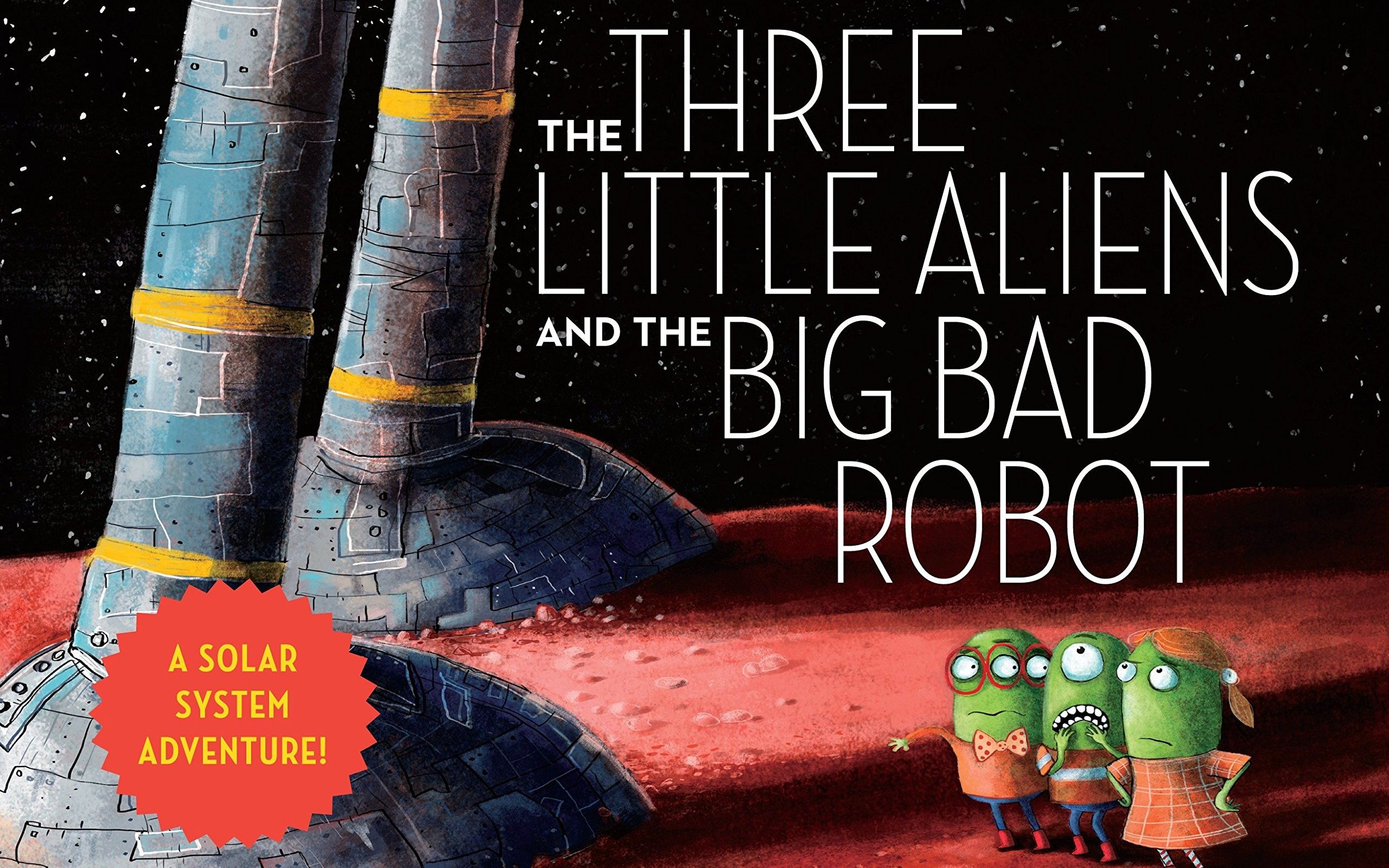 the little aliens and the big bad robot (蓝思值 ad590l)