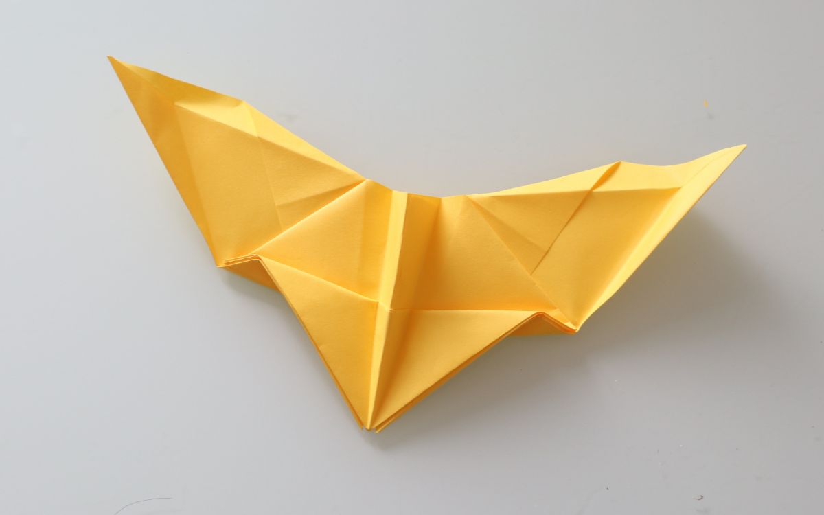 蝙蝠折纸飞机图片