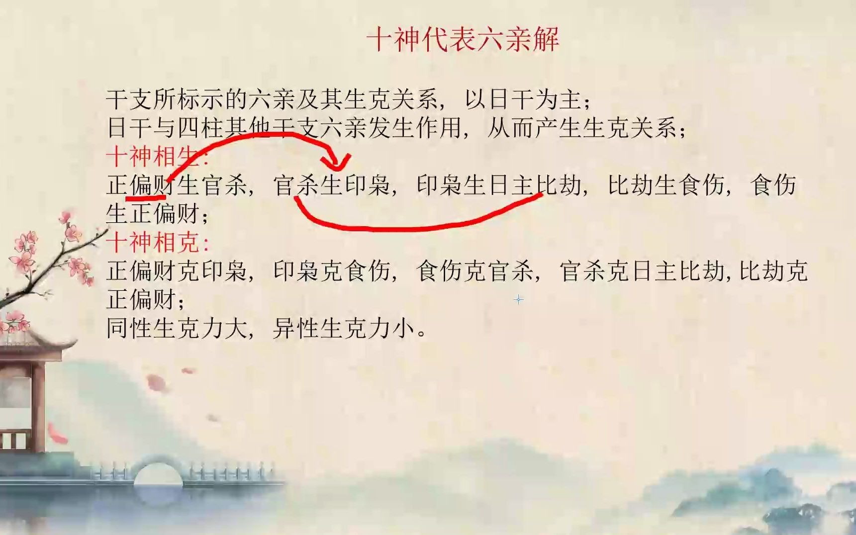 曾氏四柱八字命理学讲义第15集:十神与六亲、社会关系原理哔哩哔哩bilibili