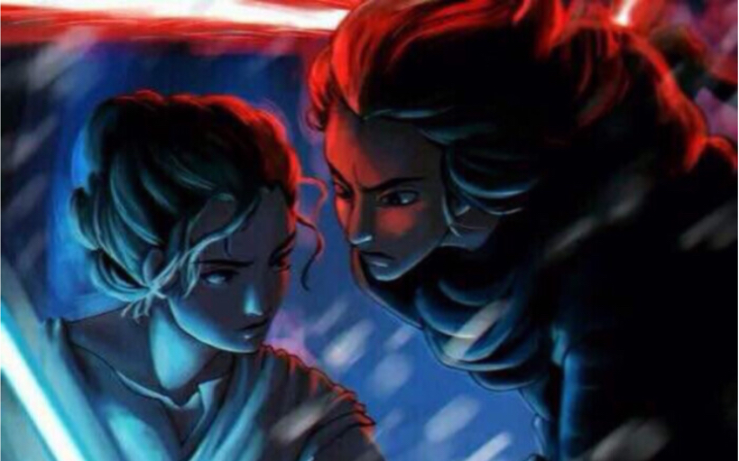 "reylo"蕾伊和凯洛伦大战帕皇