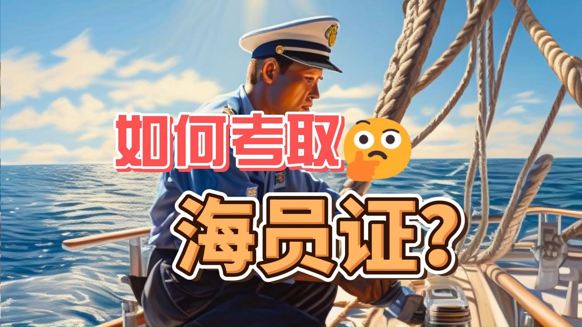 普通人如何考取海员证?哔哩哔哩bilibili