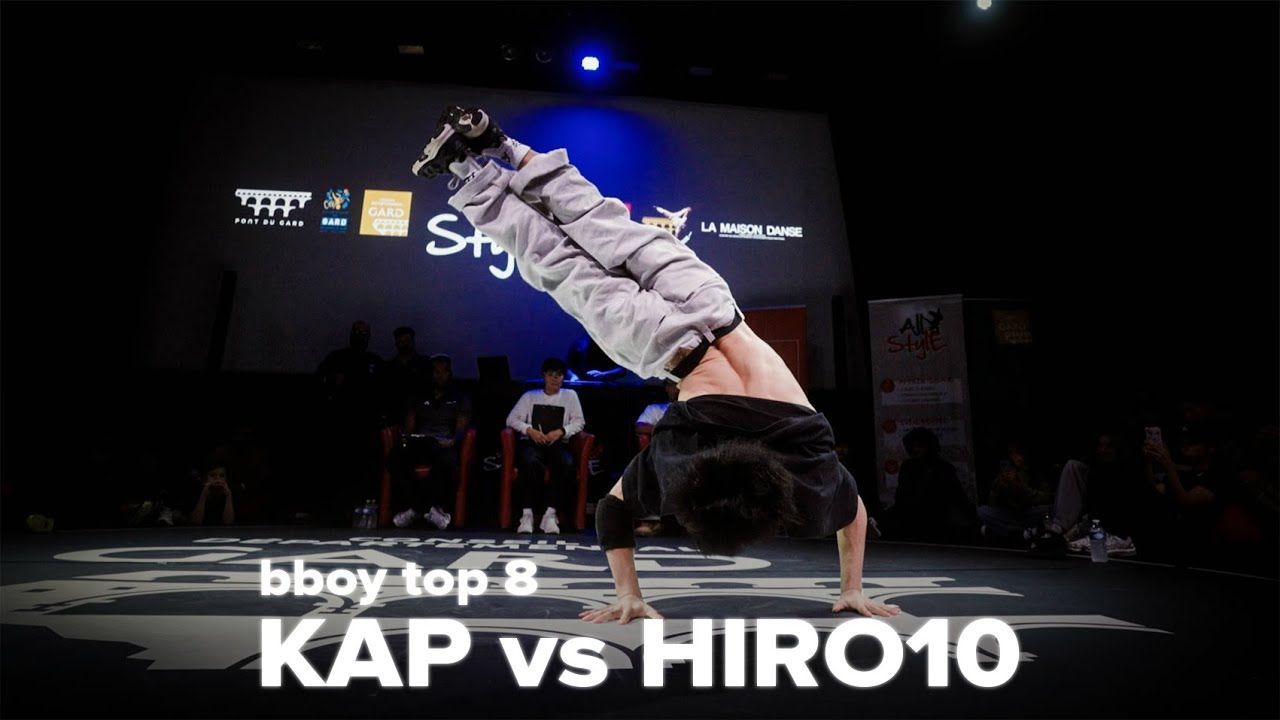 【Bboy 街舞比赛】Kap vs Hiro10哔哩哔哩bilibili