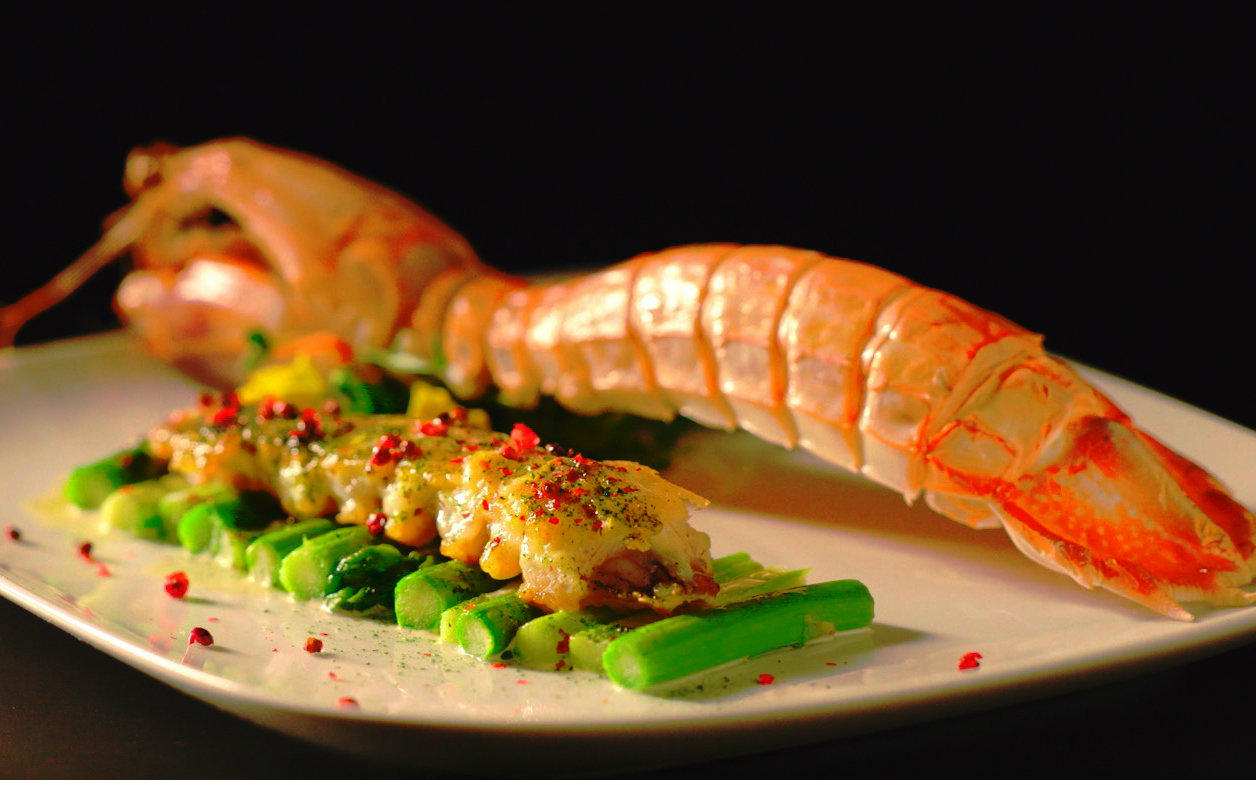 鹦鹉厨房西餐也有好彩头黄金富贵虾