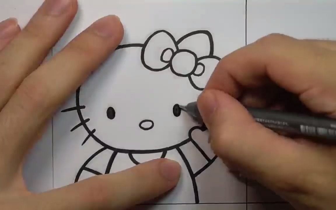 [图]用5种恐怖风格,能画出什么样的HelloKitty？