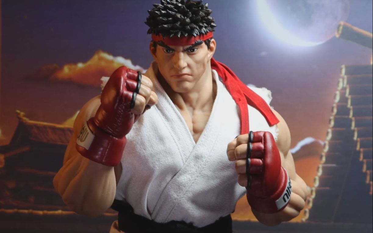 [图]街头霸王REVIEW STREET FIGHTER V RYU 1_6 FIGURE BY ICONIQ STUDIOS