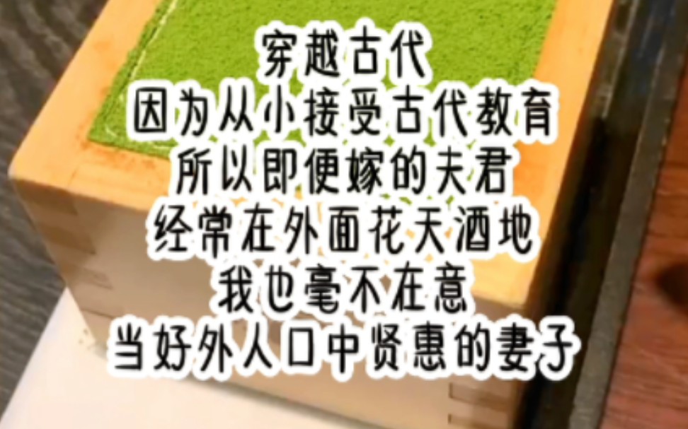 【豆几闲妻】穿越古代,因为从小接受古代教育,所以即使嫁的夫君经常在外面花天酒地,我也毫不在意哔哩哔哩bilibili