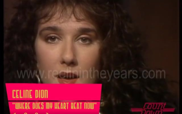 [图]席帝Celine Dion- Where Does My Heart Beat Now' on Countdown 1991