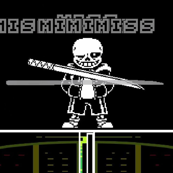 Edgetale Edge Sans Fight (Sans Hard Mode, DEMO)