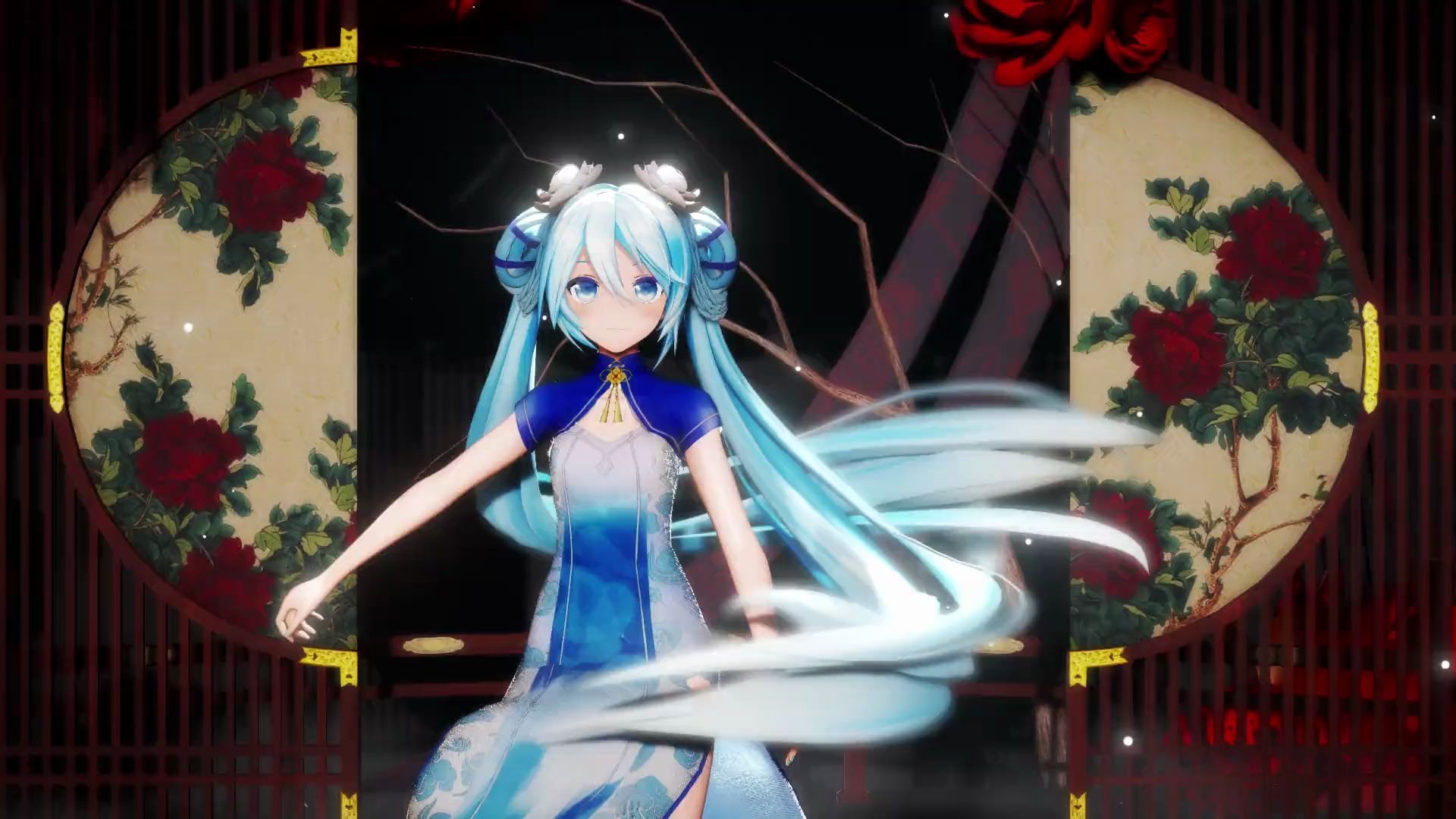 初音未来旗袍壁纸图片